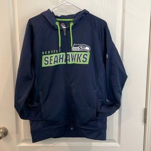 Seahawks Zip Up Hoodie